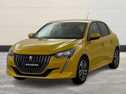 Jaune Utilisé 2021 Peugeot 208 Allure Citadine | 13 299 € (Prix juste)