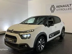 Blanc Utilisé 2022 Citroën C3 PureTech Citadine | 12 999 € (Prix juste)
