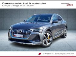 Gris daytona nacré Utilisé 2021 Audi e-tron Sportback S-Line SUV | 35 990 € (Prix juste)