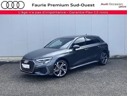 Gris daytona nacré Utilisé 2022 Audi A3 S-Line | 28 990 € (Prix assez cher)