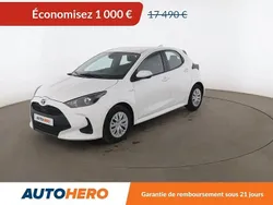 Blanc Utilisé 2021 Toyota Yaris Hybrid Citadine | 16 490 € (Bon prix)