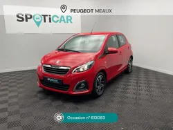 Rouge Utilisé 2022 Peugeot 108 Allure Citadine | 10 990 € (Prix juste)