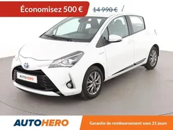 Blanc Utilisé 2018 Toyota Yaris Hybrid Citadine | 14 190 € (Super prix)
