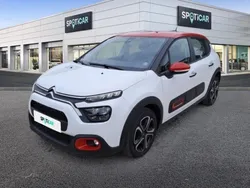 Blanc banquise (o) rouge aden Utilisé 2023 Citroën C3 PureTech Citadine | 11 999 € (Prix juste)