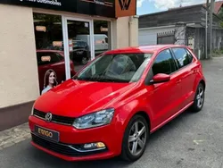 Rouge Utilisé 2015 VW Polo Sportline Citadine | 9 990 € (Prix assez cher)