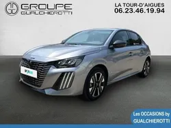 Gris Utilisé 2024 Peugeot 208 Allure Citadine | 22 990 € (Prix juste)