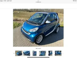 Bleu Utilisé 2010 Smart ForTwo Cabrio Cabriolet | 6 500 €