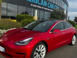 Rouge Utilisé 2020 Tesla Model 3 Long Range AWD Berline | 29 990 € (Prix cher)