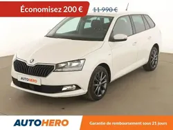 Blanc Utilisé 2019 Skoda Fabia Break | 11 790 € (Super prix)