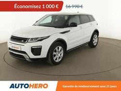 Blanc Utilisé 2016 Land Rover Range Rover evoque SE Dynamic SUV | 15 990 € (Prix juste)