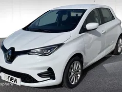 Blanc Utilisé 2021 Renault Zoe Zen Citadine | 15 980 € (Prix assez cher)