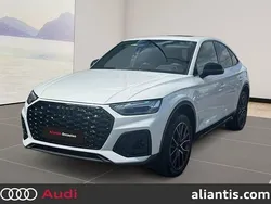 Blanc glacier métallisé Utilisé 2024 Audi Q5 Sportback S-Line SUV | 65 620 € (Prix cher)