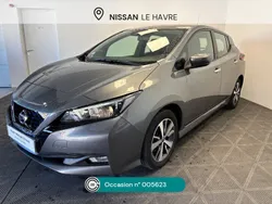 Gris Utilisé 2021 Nissan Leaf Acenta Citadine | 13 900 € (Prix juste)