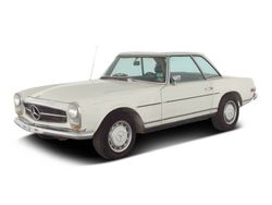 Blanc Occasion 1968 Mercedes SL280 Cabriolet | 49 900 €