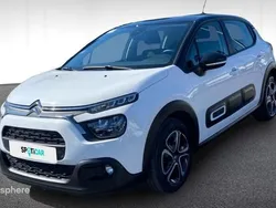 Blanc Utilisé 2021 Citroën C3 PureTech Citadine | 10 779 € (Prix juste)