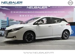 Blanc lunaire métallisé Utilisé 2022 Nissan Leaf Acenta Citadine | 18 290 € (Prix assez cher)