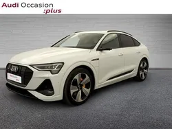 Blanc glacier métallisé Utilisé 2020 Audi e-tron Sportback S-Line SUV | 36 990 € (Prix juste)