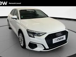 Blanc Utilisé 2021 Audi A3 Sportback Design Berline | 26 990 € (Prix juste)
