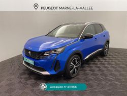 Bleu Utilisé 2021 Peugeot 3008 GT-line SUV | 21 990 € (Prix assez cher)