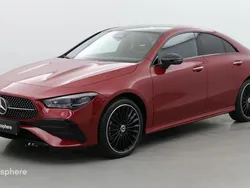 Rouge Nouvelle 2024 Mercedes CLA250e AMG line Berline | 42 799 € (Super prix)
