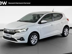 Blanc Utilisé 2024 Dacia Sandero Expression Citadine | 15 490 € (Prix juste)