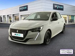 Blanc Utilisé 2022 Peugeot 208 Active Citadine | 12 990 € (Bon prix)