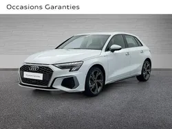 Blanc glacier métallisé Utilisé 2022 Audi A3 S-Line | 30 976 € (Prix juste)