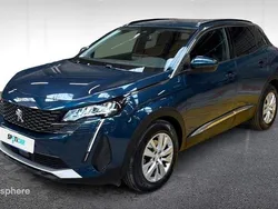 Bleu Utilisé 2021 Peugeot 3008 Style SUV | 18 860 € (Prix juste)