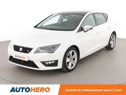 Blanc Utilisé 2016 Seat Leon FR Berline | 17 490 € (Prix juste)