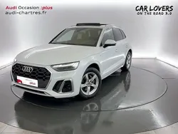 Blanc glacier métallisé Utilisé 2021 Audi Q5 S-Line SUV | 38 990 € (Bon prix)