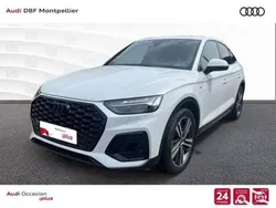 Blanc Utilisé 2024 Audi Q5 Sportback S-Line SUV | 55 880 € (Prix juste)