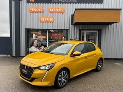 Jaune Utilisé 2020 Peugeot 208 Active Citadine | 9 990 € (Bon prix)