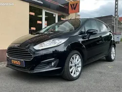 Noir Utilisé 2016 Ford Fiesta Titanium Citadine | 8 990 € (Prix juste)