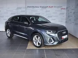Gris daytona nacré Utilisé 2021 Audi Q3 Sportback S-Line SUV | 41 490 € (Prix assez cher)