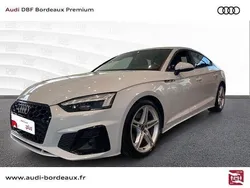 Blanc glacier métallisé Utilisé 2022 Audi A5 Sportback S-Line | 32 590 €
