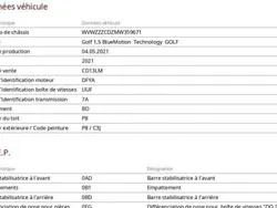 Utilisé 2021 VW Golf VIII Business Berline | 23 990 €
