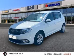Blanc Utilisé 2020 Dacia Sandero Citadine | 9 990 € (Prix juste)