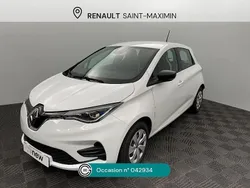 Blanc Utilisé 2021 Renault Zoe Life Citadine | 13 990 € (Prix assez cher)