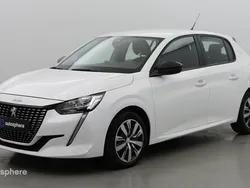 Blanc banquise (o) Utilisé 2023 Peugeot 208 Active Citadine | 12 999 € (Bon prix)