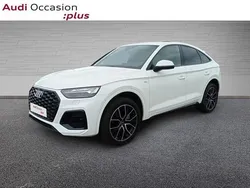 Blanc ibis Utilisé 2021 Audi Q5 S-Line SUV | 41 987 € (Prix cher)