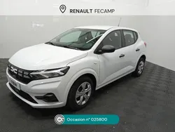 Blanc Utilisé 2023 Dacia Sandero Essentiel Citadine | 13 990 € (Prix juste)