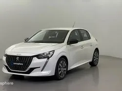 Blanc Utilisé 2023 Peugeot 208 Active Citadine | 14 999 € (Prix juste)
