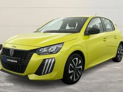 Jaune Nouvelle 2024 Peugeot 208 Active Citadine | 19 489 € (Bon prix)