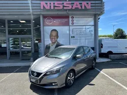 Gris Utilisé 2022 Nissan Leaf Acenta Citadine | 14 990 € (Prix juste)