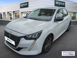 Blanc Utilisé 2022 Peugeot 208 Business-Line Citadine | 12 875 € (Bon prix)