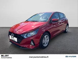 Rouge Utilisé 2021 Hyundai i20 Berline | 12 990 € (Prix juste)