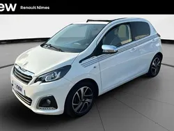 Blanc Utilisé 2018 Peugeot 108 Collection Citadine | 8 999 € (Prix assez cher)