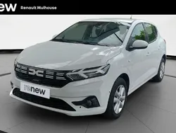 Blanc Utilisé 2024 Dacia Sandero Expression Citadine | 15 499 € (Prix juste)