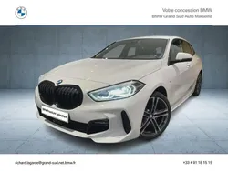 Blanc Utilisé 2021 BMW 116 M Sport Citadine | 22 250 € (Prix juste)