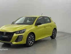 Jaune Nouvelle 2024 Peugeot 208 Active Citadine | 19 499 € (Bon prix)